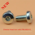 Cheese Head Torx Pin Screw Safety Screw